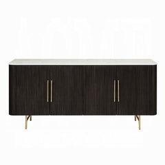 Servidor rectangular Clayten de 72" de largo