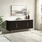 Servidor rectangular Clayten de 72" de largo