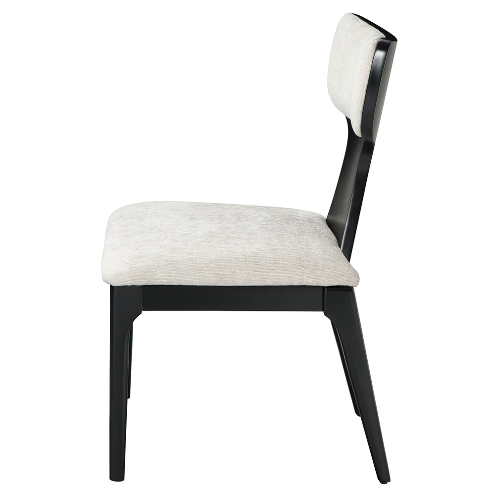 Marioly Side Chair (Set of 2) - Beige Chenille