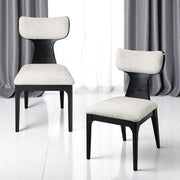 Marioly Side Chair (Set of 2) - Beige Chenille