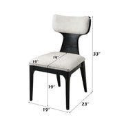Marioly Side Chair (Set of 2) - Beige Chenille