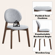 Hadasa 33"H Upholstered Side Chair (Set of 2)