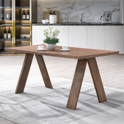 Mesa de comedor rectangular Sarha de 63" de largo