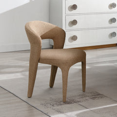 Lidi Side Chair (Set of 2) - Light Brown Boucle