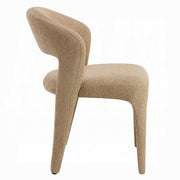 Lidi Side Chair (Set of 2) - Light Brown Boucle