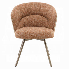 Lidi Side Chair (Set of 2) - Rust Orange Boucle