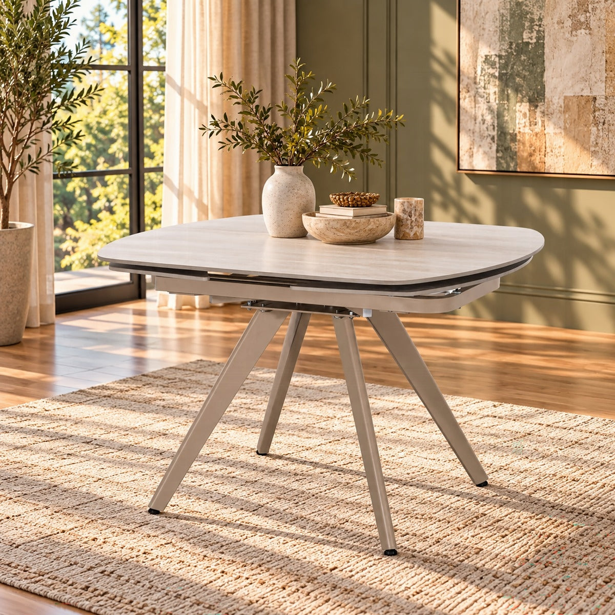 Bexley Dining Table w/Ceramic Top