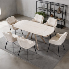 Bexley Dining Table w/Ceramic Top