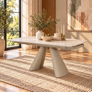 Cassian Dining Table w/Ceramic Top
