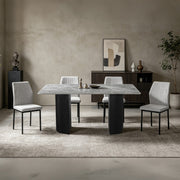 Leander Dining Table w/Ceramic Top