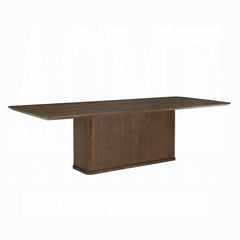 Koen Dining Table - Brown Oak (42"D x 108"W)