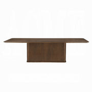Koen Dining Table - Brown Oak (42"D x 108"W)