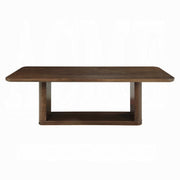 Koen Dining Table - Brown Oak (44"D x 95"W)