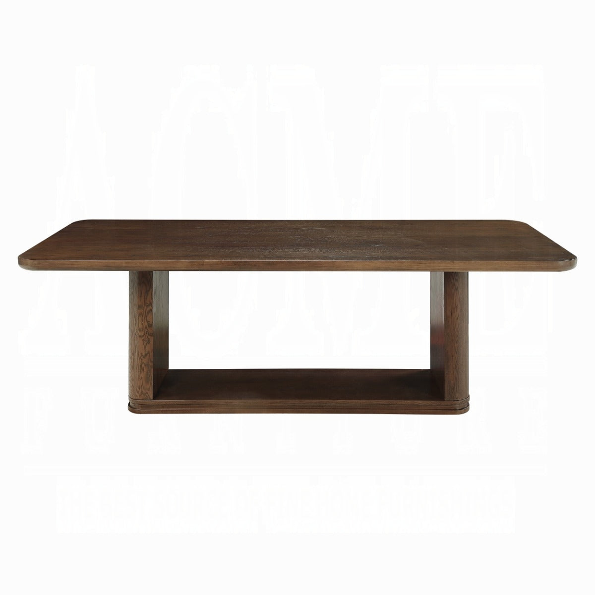 Koen Dining Table - Brown Oak (44"D x 95"W)