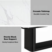 Koen Dining Table w/Ceramic Top
