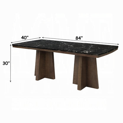 Estella Dining Table w/Marble Top