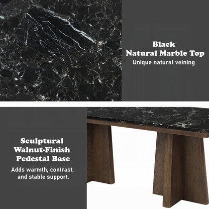 Estella Dining Table w/Marble Top