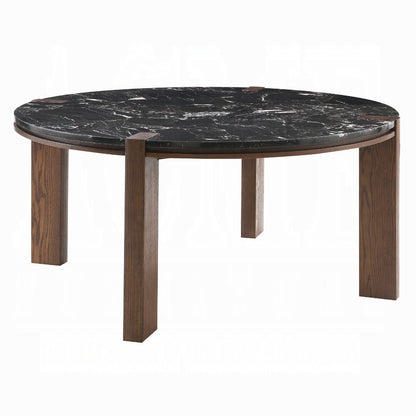 Estella Round Dining Table w/Marble Top