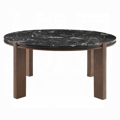 Estella Round Dining Table w/Marble Top