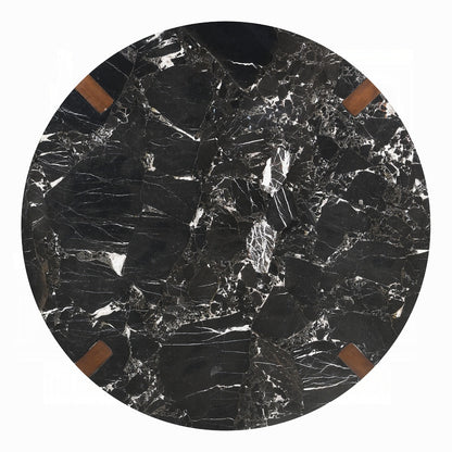 Estella Round Dining Table w/Marble Top