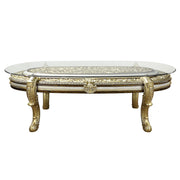 Mesa de comedor rectangular Desiderius de 107" de largo