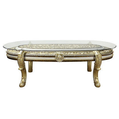 Mesa de comedor rectangular Desiderius de 107" de largo