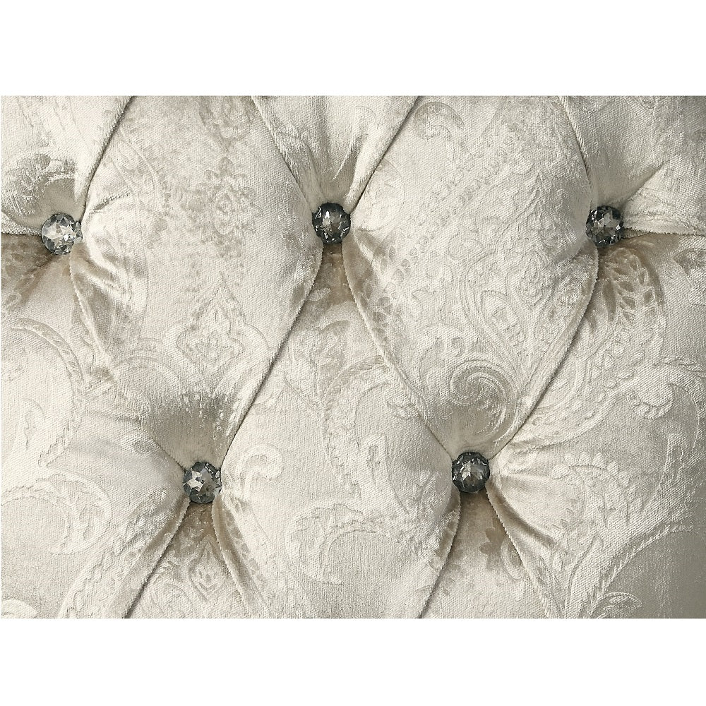 Silla auxiliar tapizada Desiderius de 60" de alto (juego de 2)