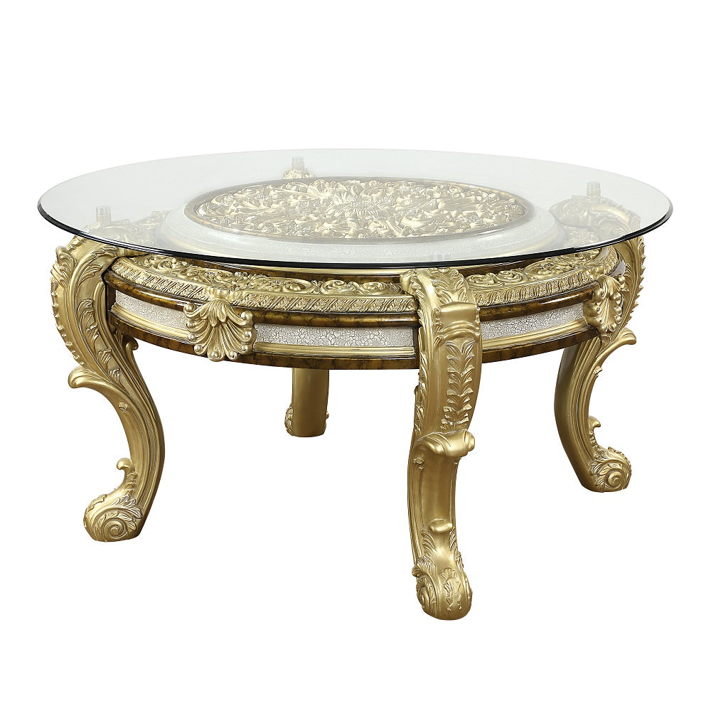 Mesa de comedor redonda Desiderius de 62" de diámetro