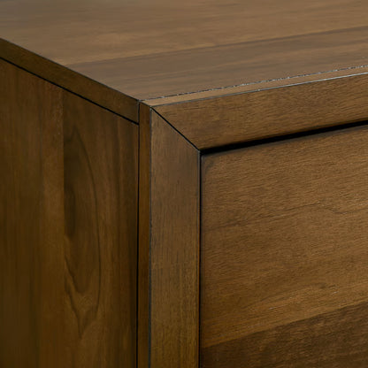 Malibu 2-Drawer Nightstand – Walnut