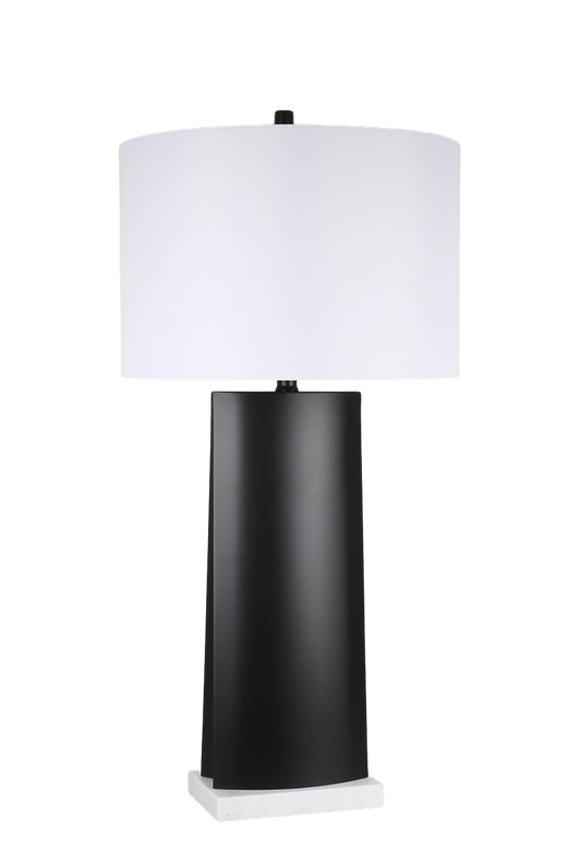 Monolith Aura Metal & Marble Table Lamp (Case Pack 2)