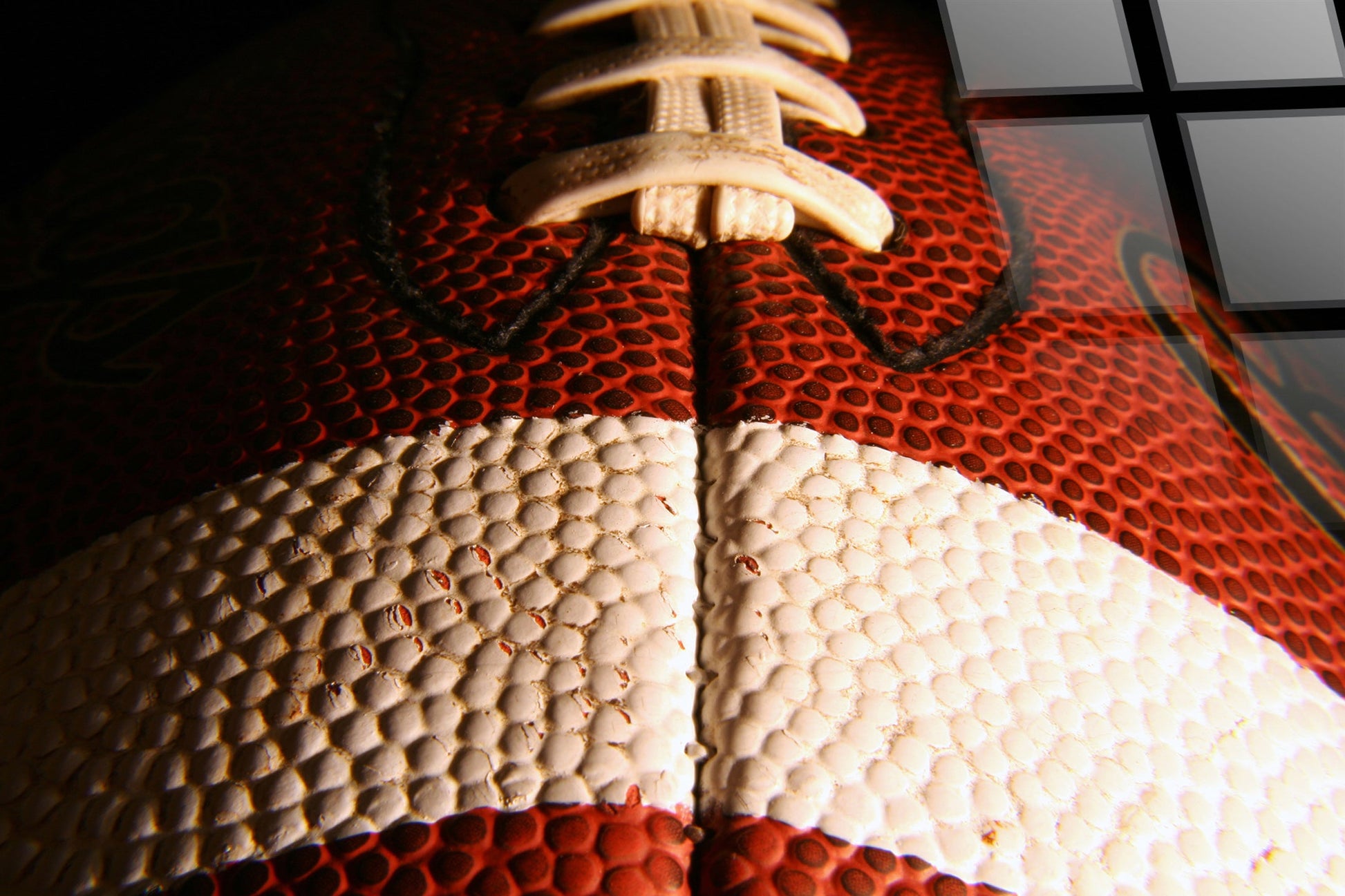 Gridiron Detail Tempered Glass