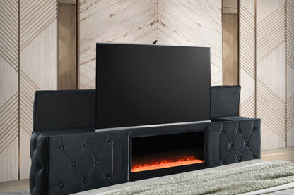 Diane King Bed – Black