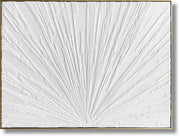 ''Luminous Burst Textured Canvas'' Hand-painted Canvas in Frame