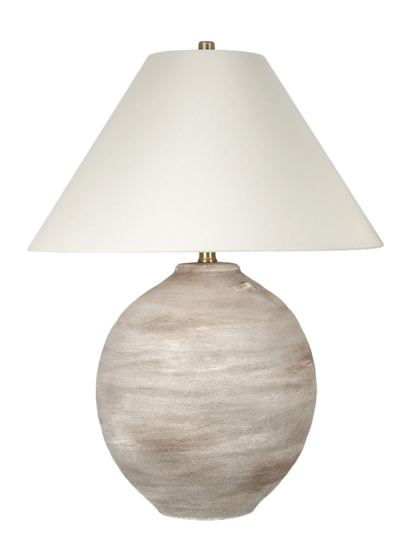 Rustic Sphere Ceramic Table Lamp (Case Pack 2)