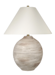 Rustic Sphere Ceramic Table Lamp (Case Pack 2)