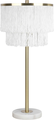 Tassel Elegance II Metal Table Lamp (Case Pack 2)