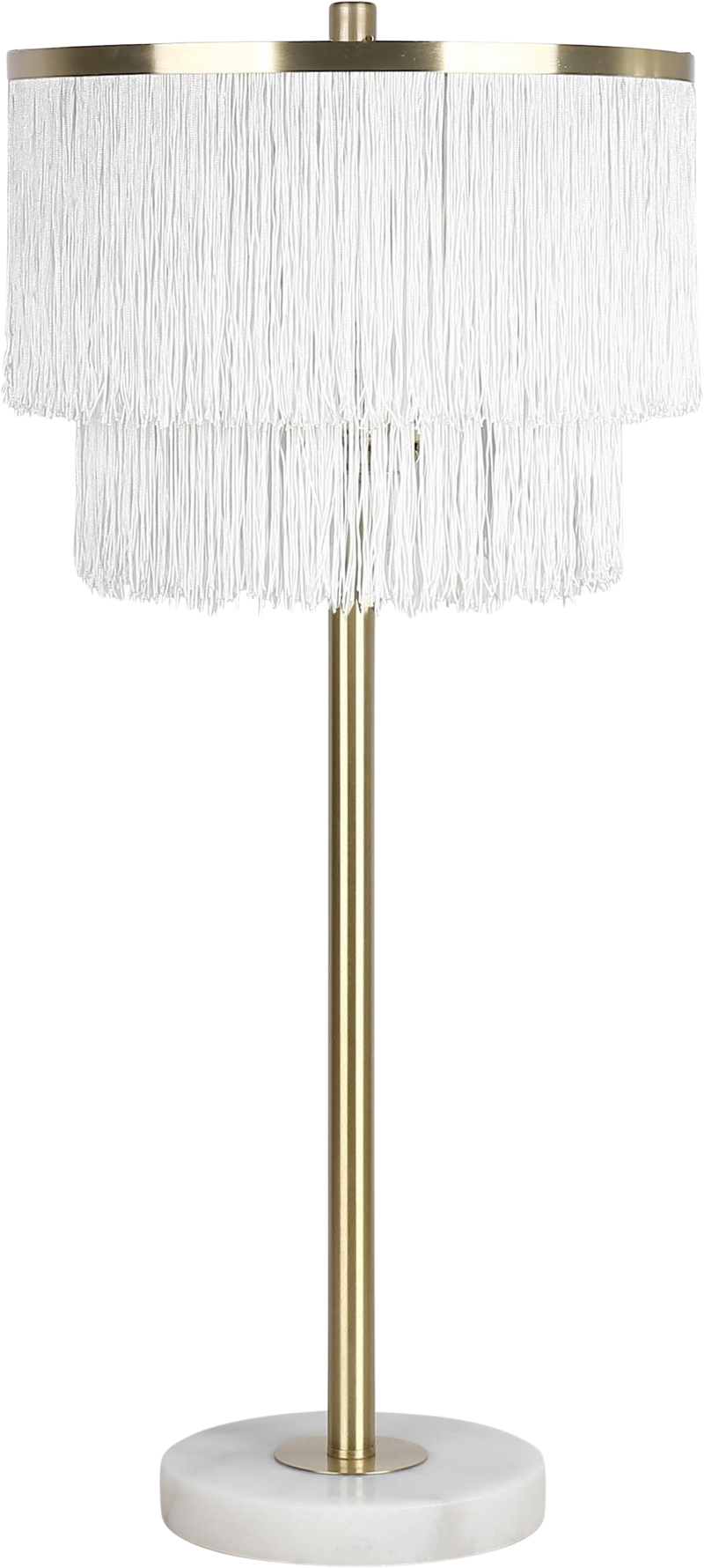 Tassel Elegance II Metal Table Lamp (Case Pack 2)
