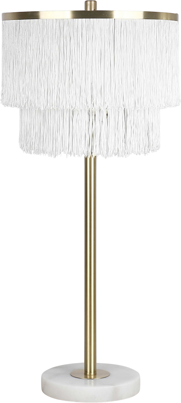 Tassel Elegance II Metal Table Lamp (Case Pack 2)