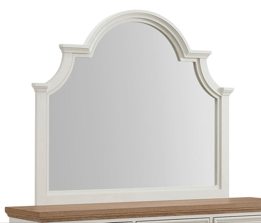 Eastwood Youth Mirror in Off-White