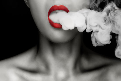 ''Rolling Smoke'' Tempered Glass