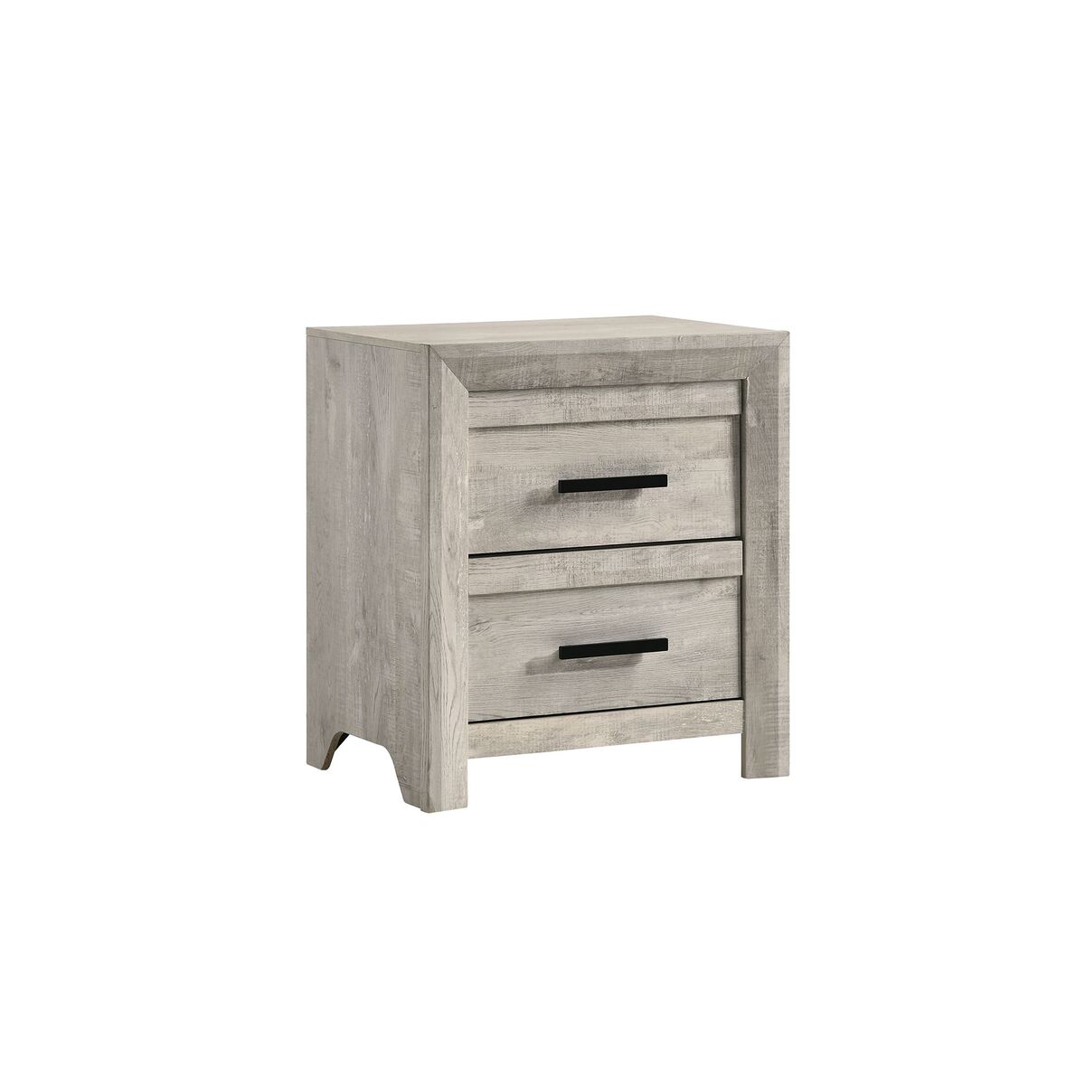 Ellen White Twin Bed 4PC Bedroom Set
