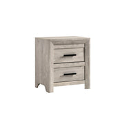 Ellen White Twin Bed 4PC Bedroom Set