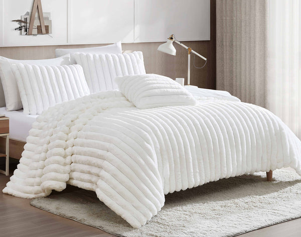 Ethan White 4 Pc Comforter Set