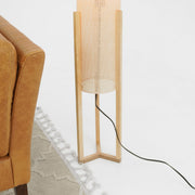 Ethos Floor Lamp Oak and Natural