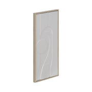 Bronsonshaw Set of 3 White Art 24"in
