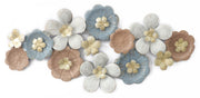 ''Floral Art'' Metal Wall Art