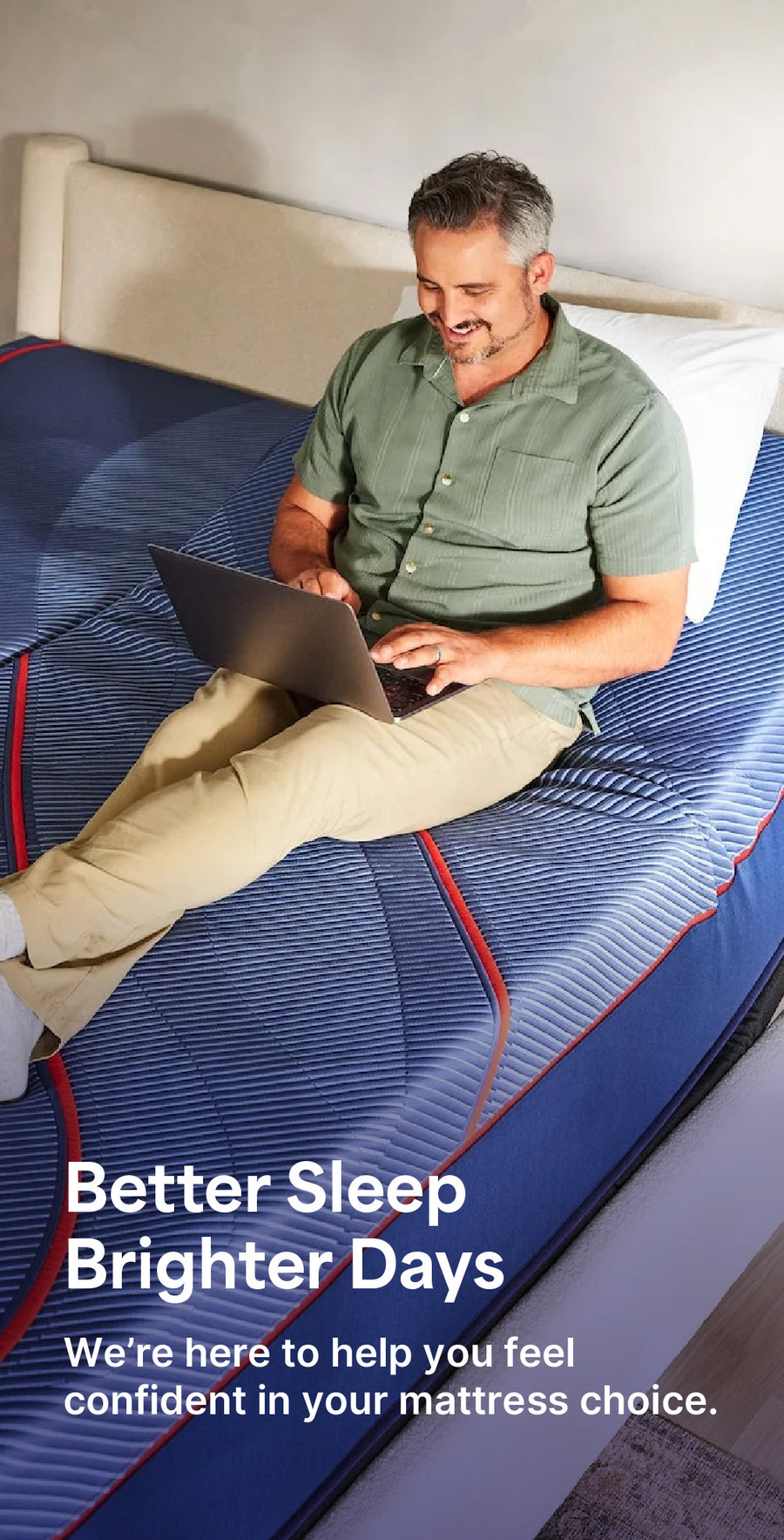 Mattress in a comfortable bedroom setting