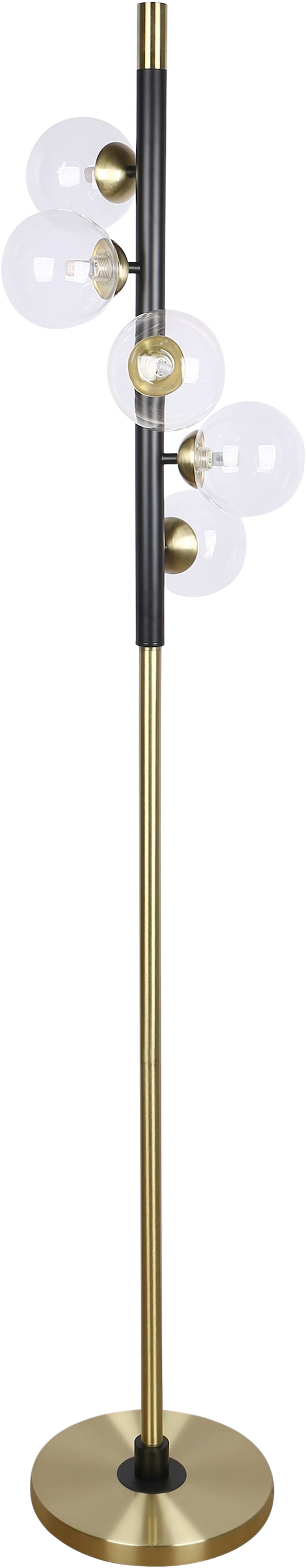 Luminous Orbit Metal Floor Lamp