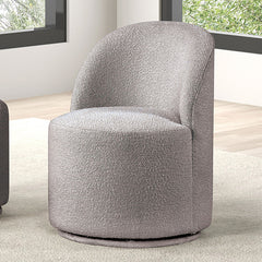 Broager Dining Swivel Chair, Light Gray