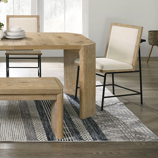 Edenbridge 6 Pc Dining Table Set w/ Bench